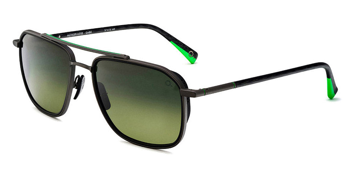 Etnia Barcelona® MUNGER MOSS SUN 4 MUNGER 57S GMBK - GMBK Gray/Black Sunglasses