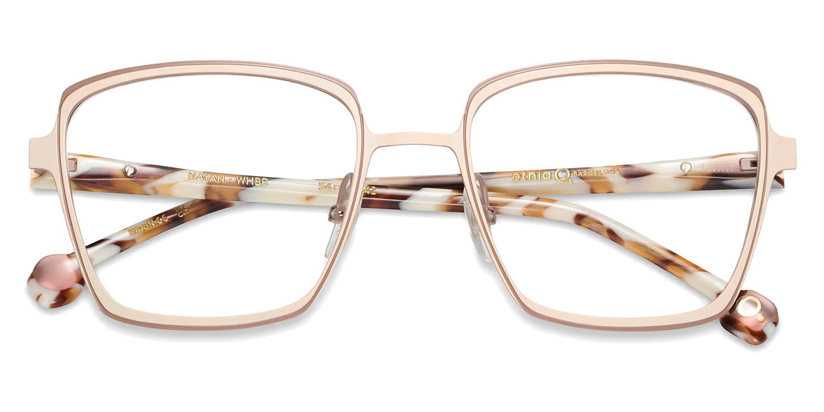 Etnia Barcelona® NAYAN 4 NAYAN 54O WHBR - WHBR White/Brown Eyeglasses