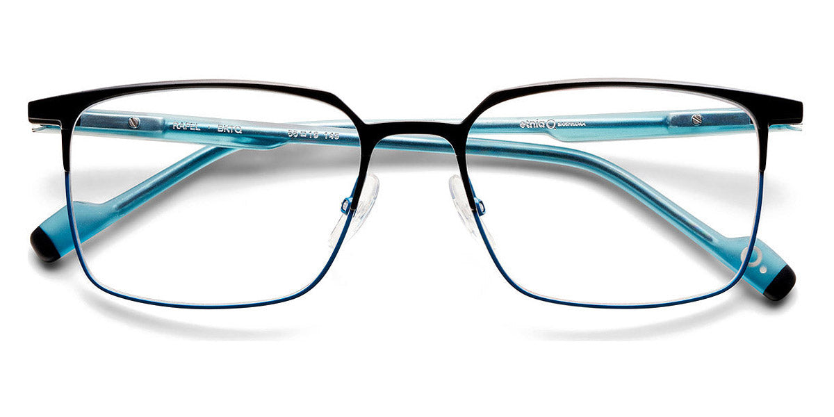 Etnia Barcelona® RAFEL 4 RAFEL 55O BKTQ - BKTQ Black/Blue Eyeglasses