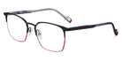 Etnia Barcelona® RAUL 4 RAUL 54O BKRD - BKRD Black/Red Eyeglasses