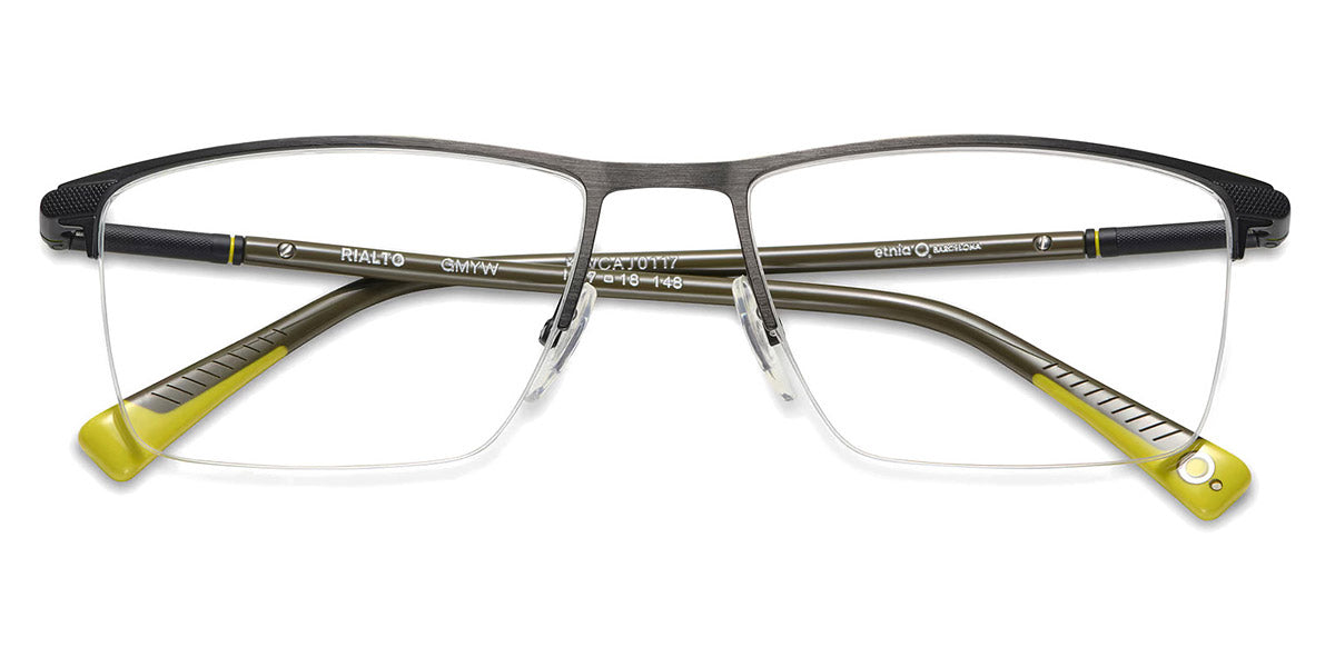 Etnia Barcelona® RIALTO 4 RIALTO 59O GMYW - GMYW Grey/Yellow Eyeglasses