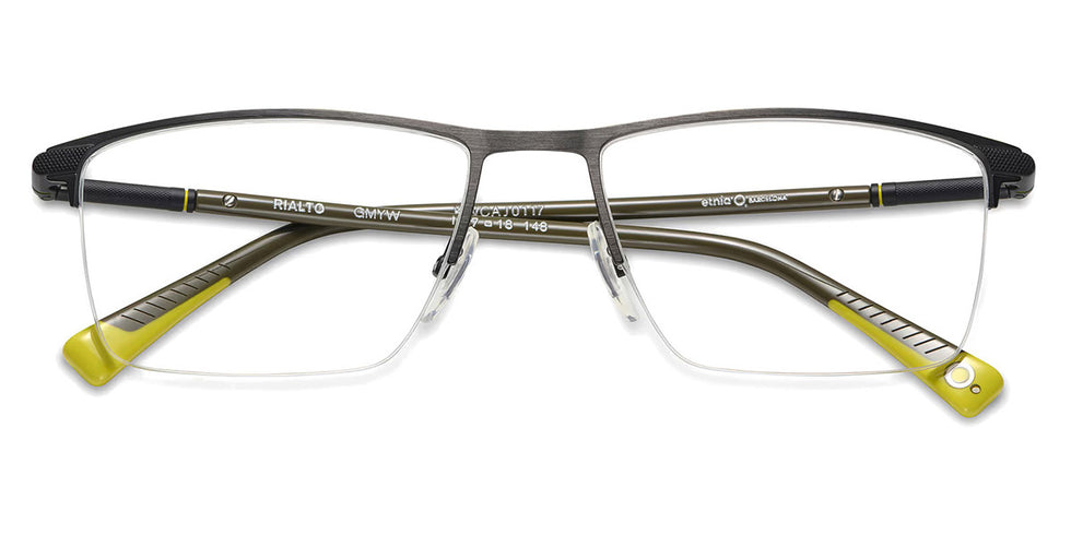 Etnia Barcelona® RIALTO 4 RIALTO 59O GMYW - GMYW Grey/Yellow Eyeglasses