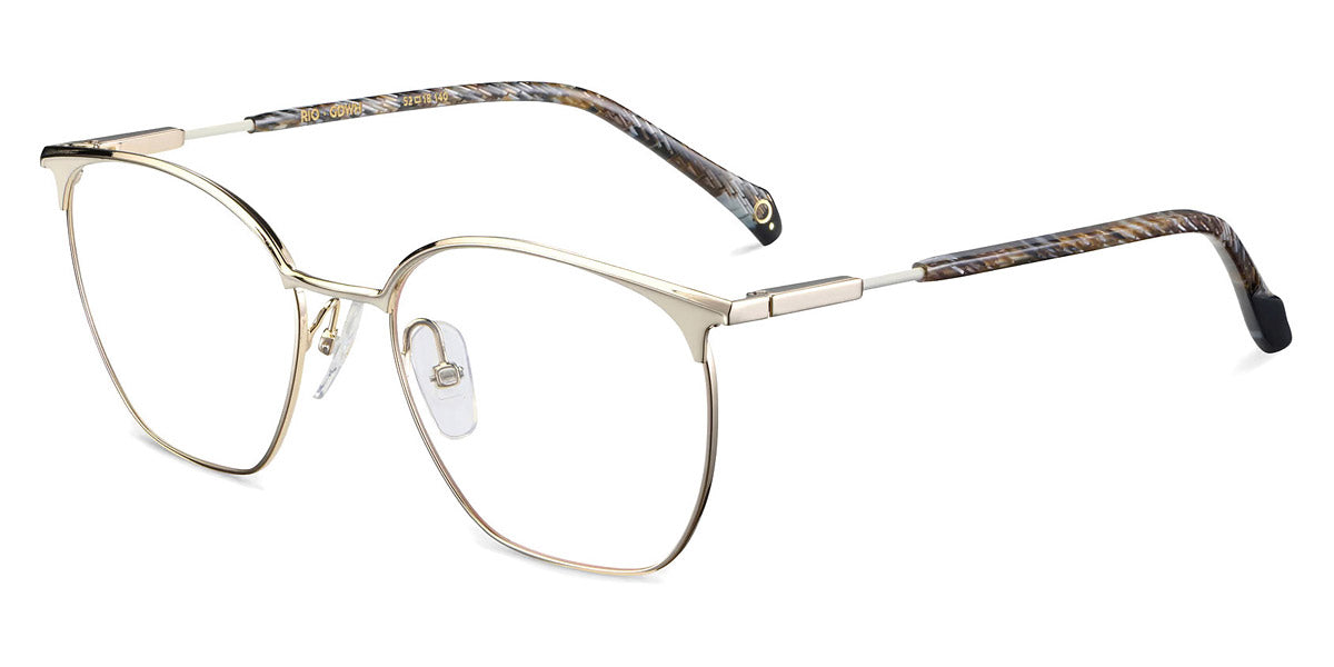 Etnia Barcelona® RIO 4 RIO 52O GDWH - GDWH Gold/White Eyeglasses