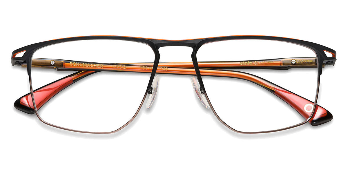 Etnia Barcelona® SCHUMACHER 4 SCHUMA 58O BKOG - BKOG Black/Orange Eyeglasses