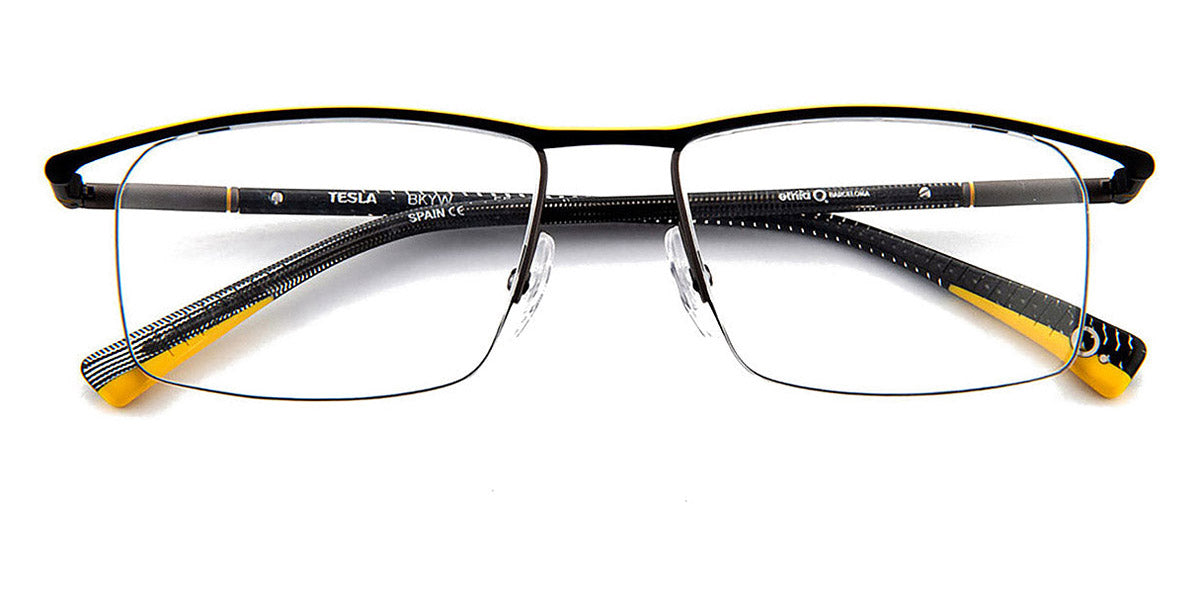Etnia Barcelona® TESLA 4 TESLA 55O BKYW - BKYW Black/Yellow Eyeglasses
