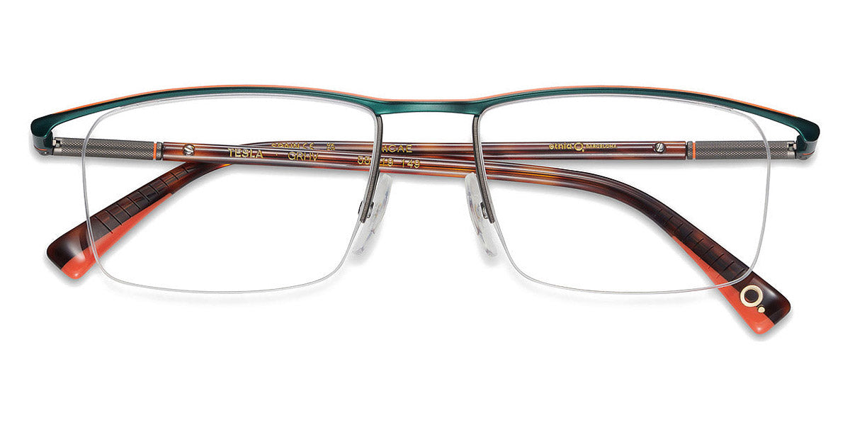 Etnia Barcelona® TESLA 4 TESLA 55O GRHV - GRHV Green/Havana Eyeglasses