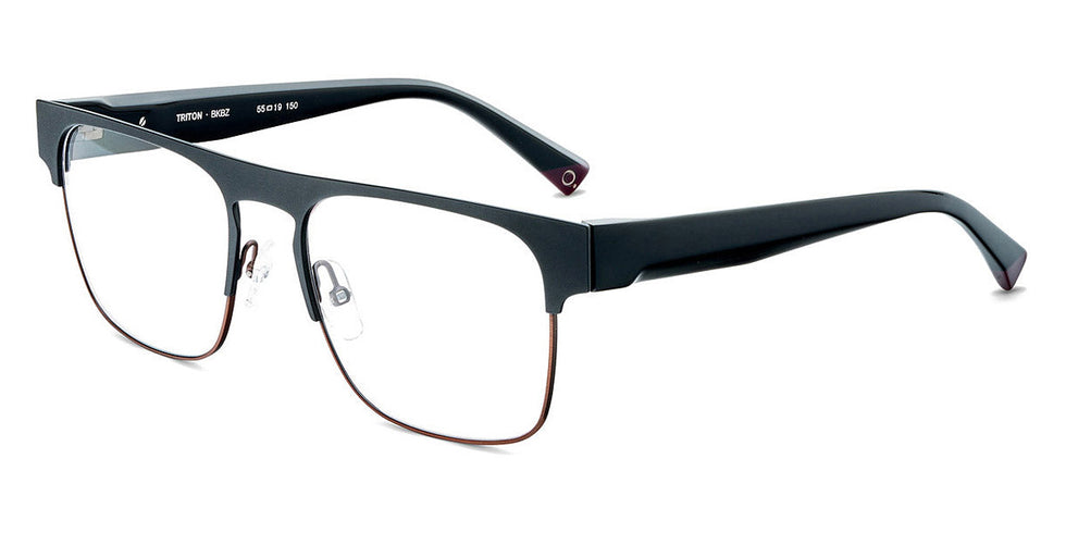Etnia Barcelona® TRITON 4 TRITON 55O BKBZ - BKBZ Black/Brown Eyeglasses