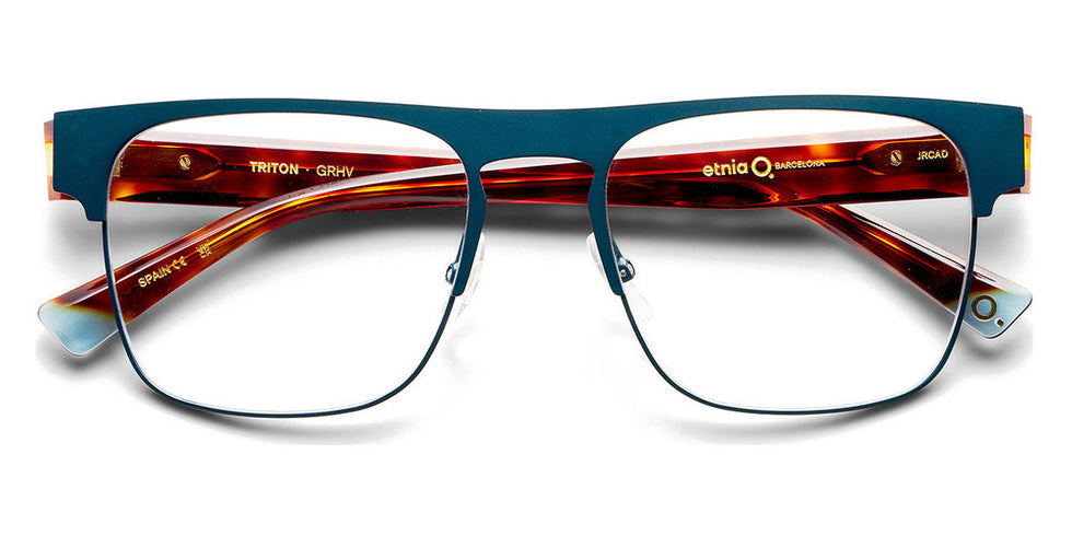 Etnia Barcelona® TRITON 4 TRITON 55O GRHV - GRHV Green/Havana Eyeglasses