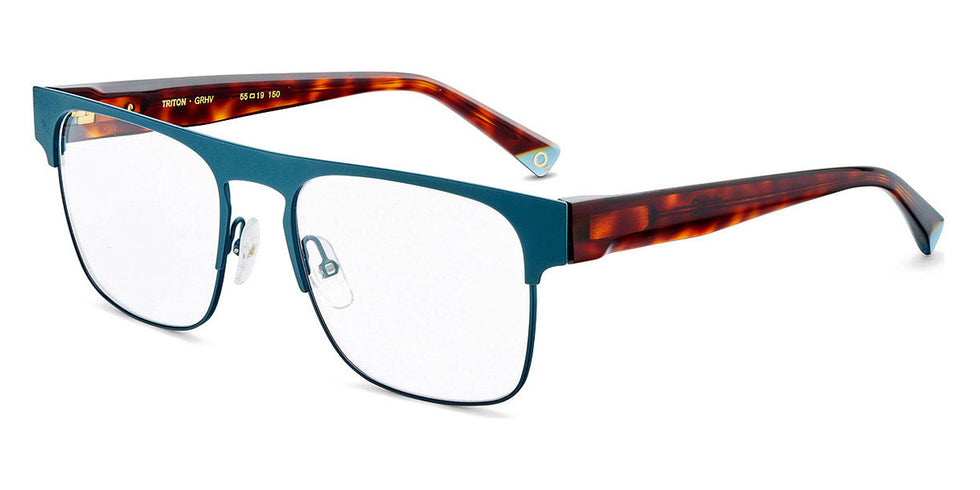 Etnia Barcelona® TRITON 4 TRITON 55O GRHV - GRHV Green/Havana Eyeglasses
