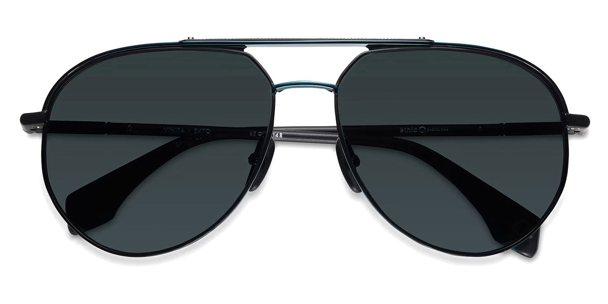 Etnia Barcelona® VINITA 4 VINITA 62S BKTQ - BKTQ Black/Blue Sunglasses