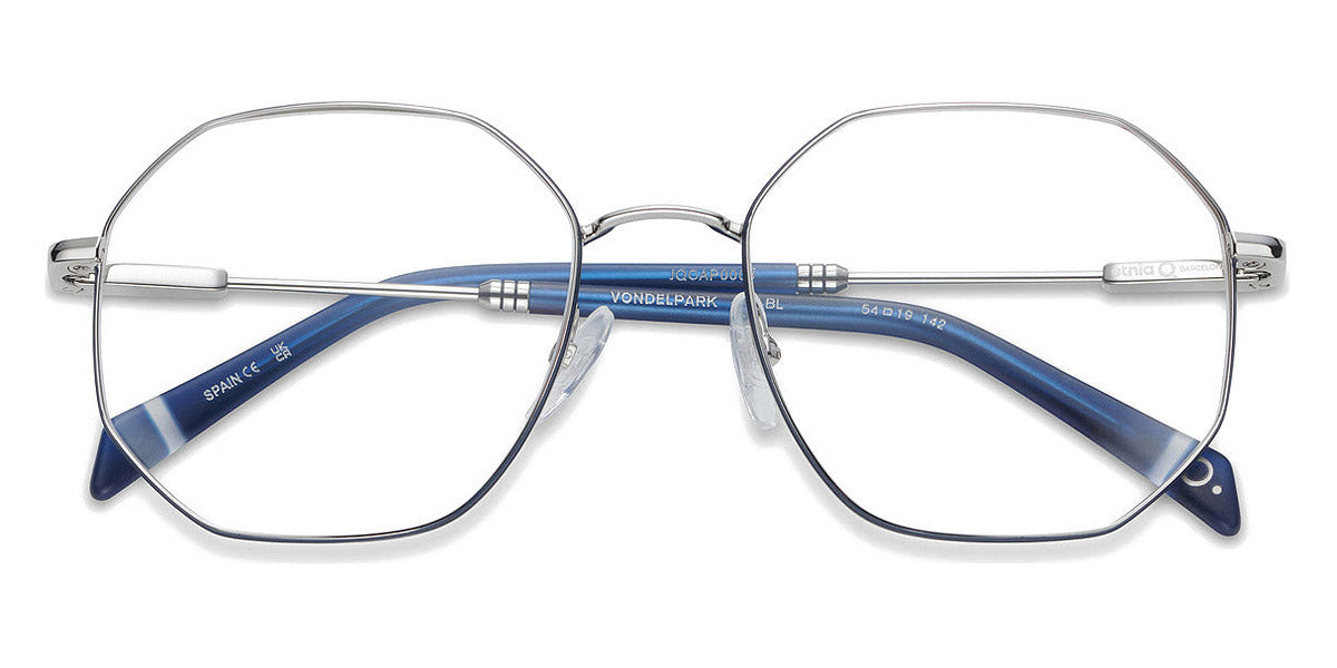 Etnia Barcelona® VONDELPARK 4 VONDEL 54O SLBL - SLBL Silver/Blue Eyeglasses