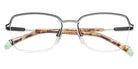 Etnia Barcelona® YOKI 4 YOKI 54O BKGR - BKGR Black/Green Eyeglasses