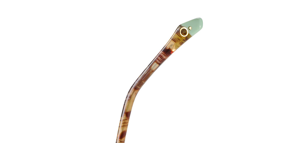 Etnia Barcelona® YOKI 4 YOKI 54O BKGR - BKGR Black/Green Eyeglasses