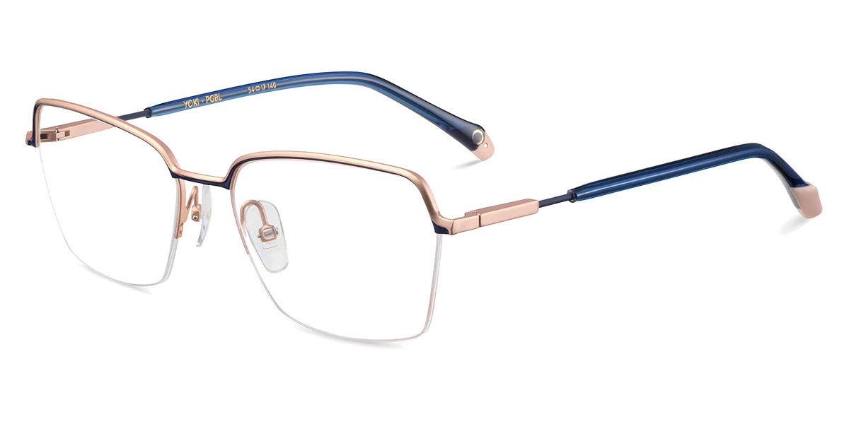 Etnia Barcelona® YOKI 4 YOKI 54O PGBL - PGBL Pinkgold/Blue Eyeglasses
