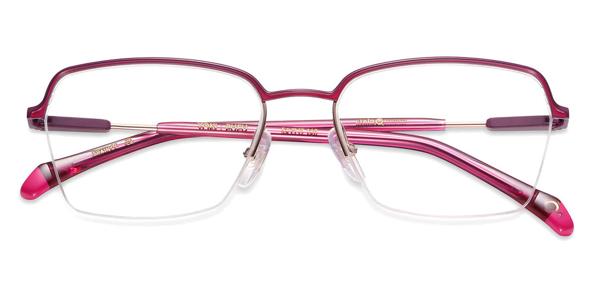 Etnia Barcelona® YOKI 4 YOKI 54O PUFU - PUFU Purple/Pink Eyeglasses