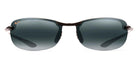 Maui Jim® Makaha 405-02 - Gloss Black / Neutral Grey Sunglasses