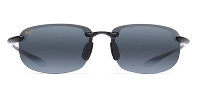Maui Jim® Ho'Okipa Universal Fit 407N-02 - Gloss Black / Neutral Grey Sunglasses