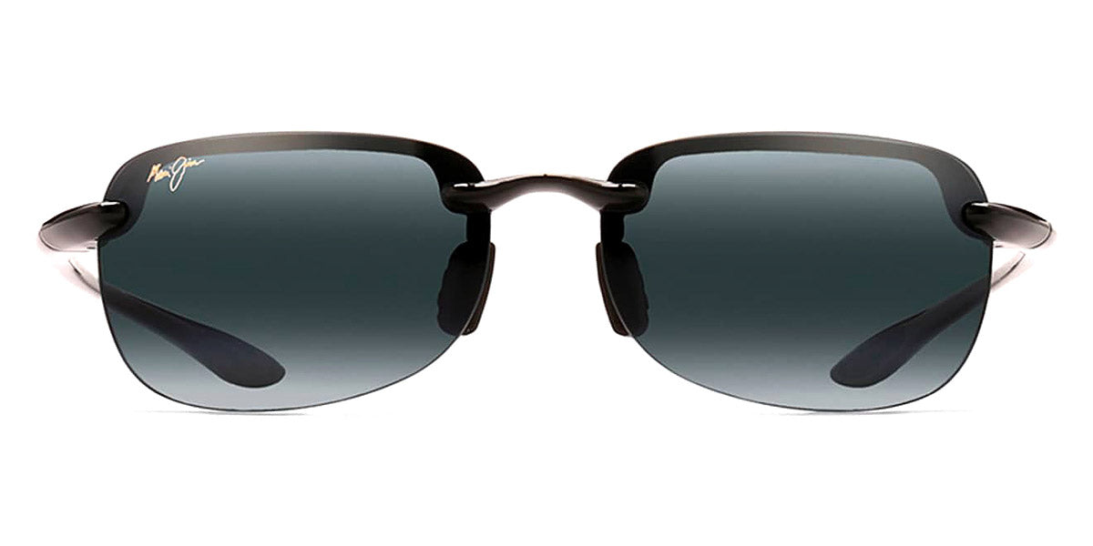 Maui Jim® Sandy Beach 408-02 - Gloss Black / Neutral Grey Sunglasses