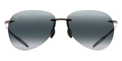 Maui Jim® Sugar Beach 421-02 - Gloss Black / Neutral Grey Sunglasses