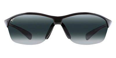 Maui Jim® Hot Sands 426-02 - Gloss Black / Neutral Grey Sunglasses