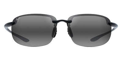 Maui Jim® Ho'Okipa Xlarge 456-02 - Black Gloss / Neutral Grey Sunglasses