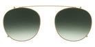 Andy Wolf® 4625 Clip Jimmy ANW 4625 Clip Jimmy 013 52 - Gold/Green Sunglasses