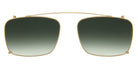 Andy Wolf® 4633 Clip Marek ANW 4633 Clip Marek 013 56 - Gold/Green Sunglasses