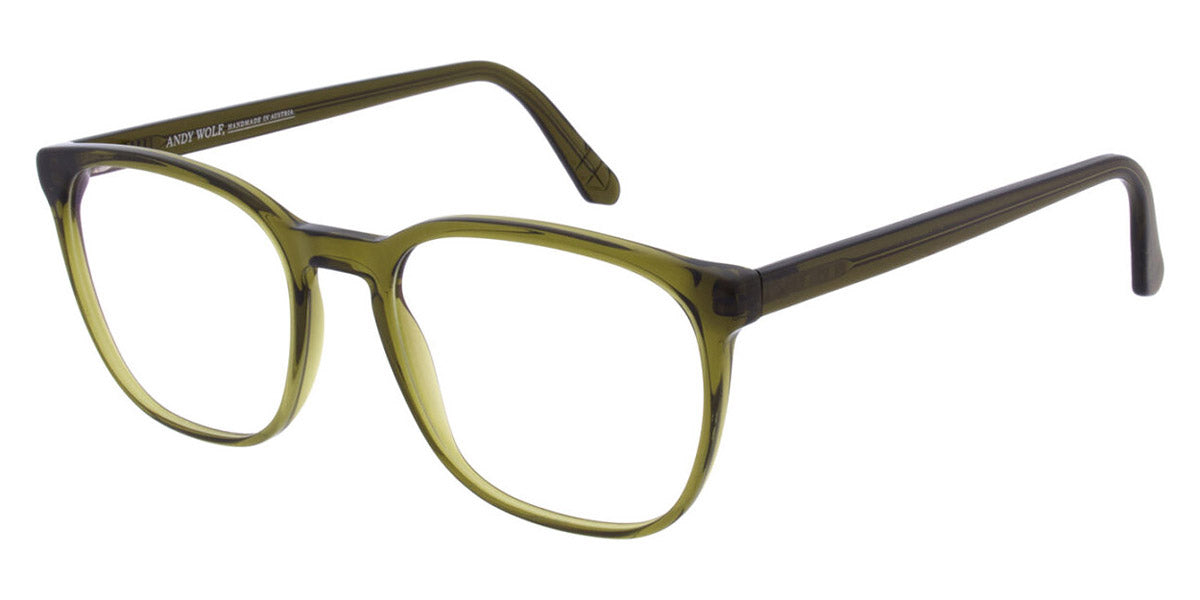 Andy Wolf® 4634 Linus ANW 4634 Linus 012 54 - Green Eyeglasses