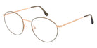 Andy Wolf® 4734 ANW 4734 7 50 - Rosegold/Green Eyeglasses
