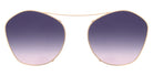 Andy Wolf® 4734 Clip2 ANW 4734 Clip2 13 55 - Rosegold/Blue 13 Sunglasses