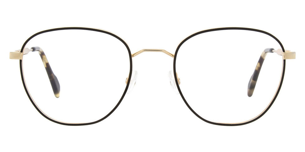 Andy Wolf® 4759 ANW 4759 F 51 - Gold/Black F Eyeglasses