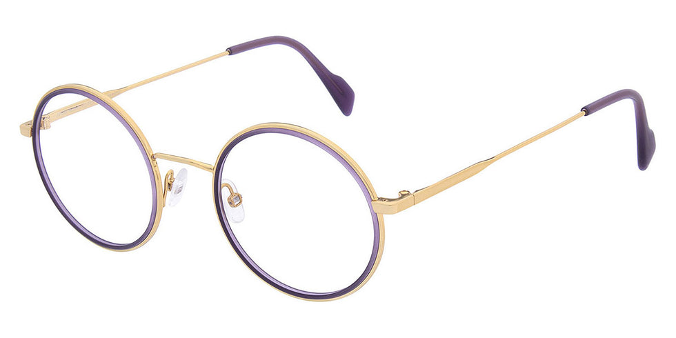 Andy Wolf® 4783 ANW 4783 07 46 - Gold/Violet 07 Eyeglasses