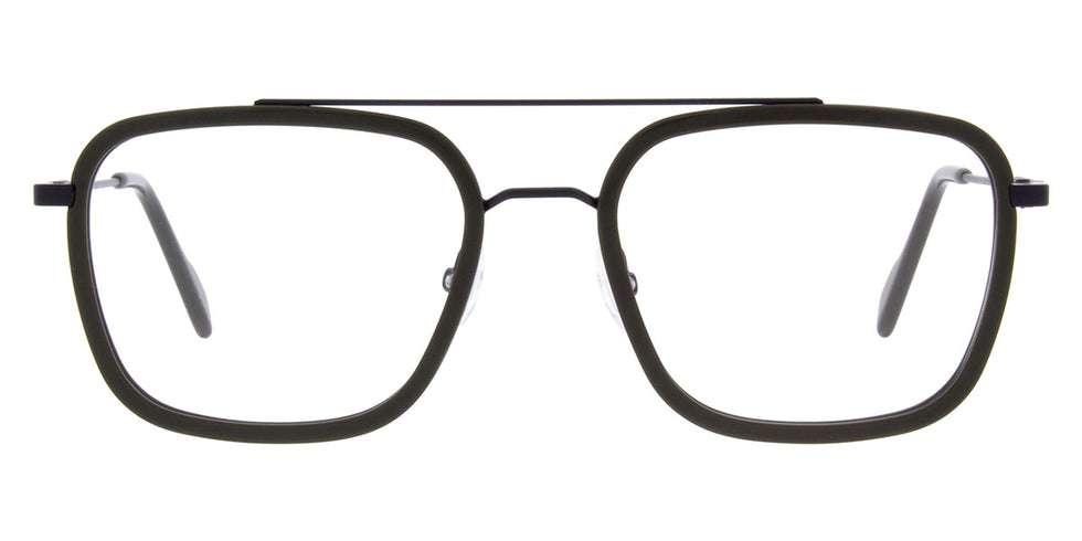 Andy Wolf® 4784 ANW 4784 07 52 - Black/Green Eyeglasses
