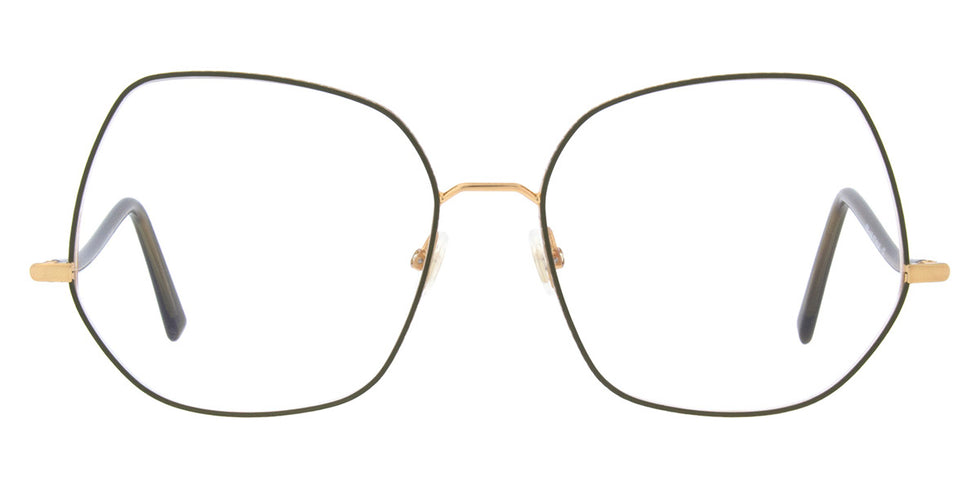 Andy Wolf® 4786 ANW 4786 09 57 - Rosegold/Green Eyeglasses