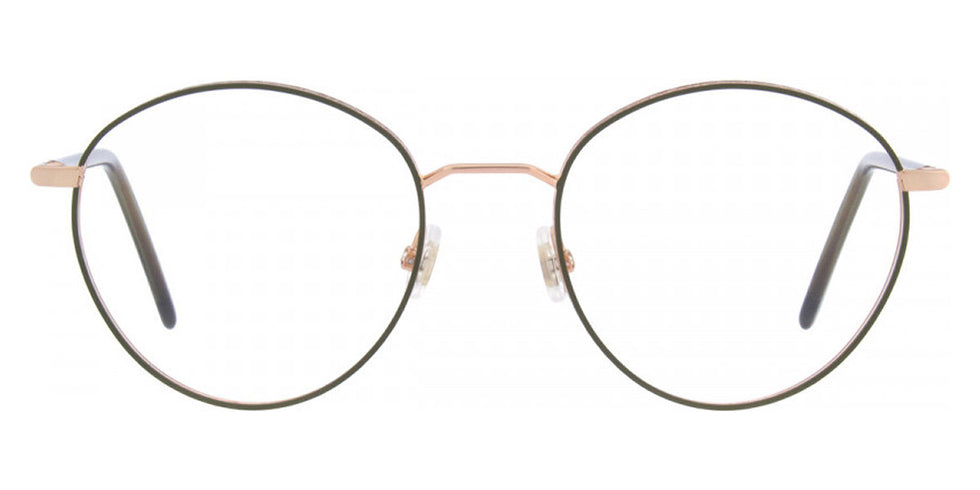Andy Wolf® 4788 ANW 4788 01 48 - Gold/Black Eyeglasses