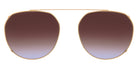 Andy Wolf® 4791 Clip ANW 4791 Clip 10 51 - Rosegold/Brown Sunglasses