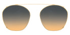 Andy Wolf® 4792 Clip ANW 4792 Clip 11 52 - Gold/Grey Sunglasses