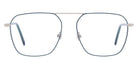 Andy Wolf® 4796 ANW 4796 07 55 - Silver/Teal Eyeglasses