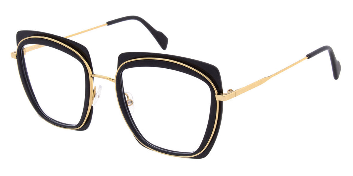Andy Wolf® 4798 ANW 4798 01 53 - Black/Gold 01 Eyeglasses