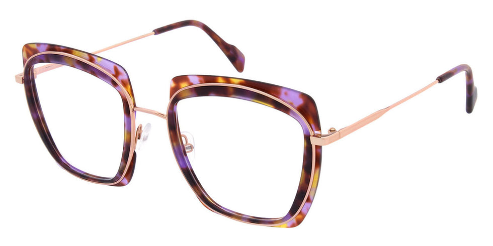 Andy Wolf® 4798 ANW 4798 03 53 - Violet/Rosegold 03 Eyeglasses