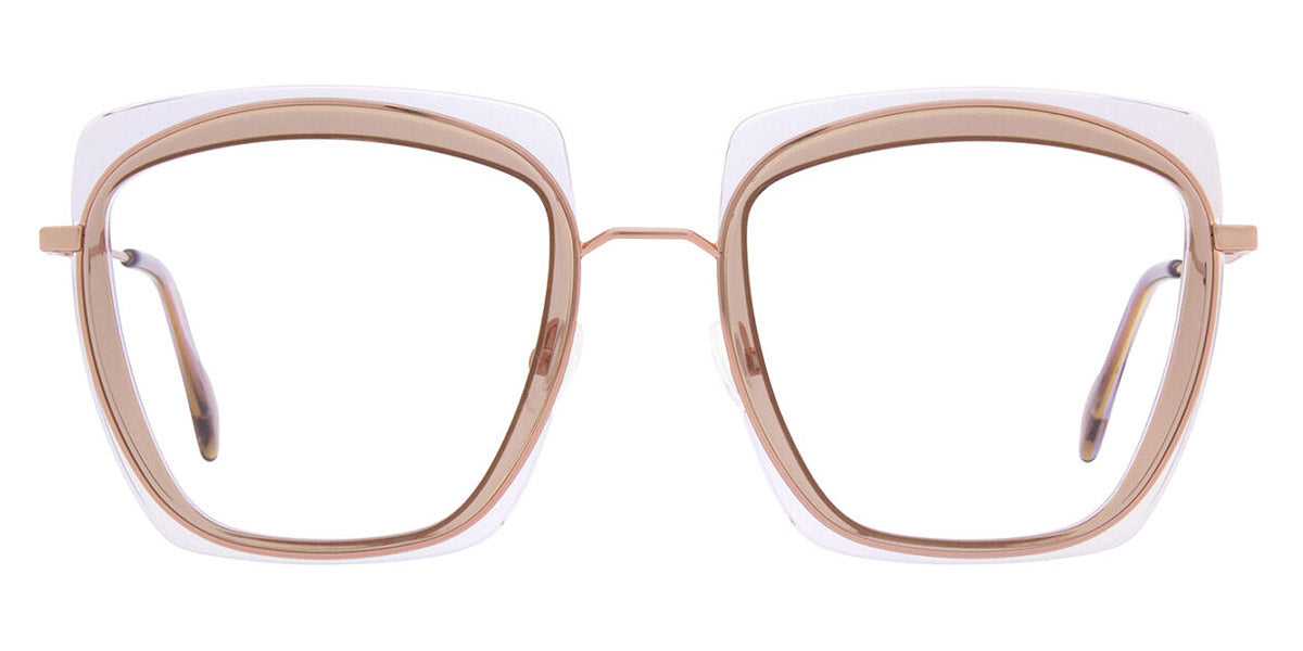Andy Wolf® 4798 ANW 4798 04 53 - Beige/Rosegold 04 Eyeglasses