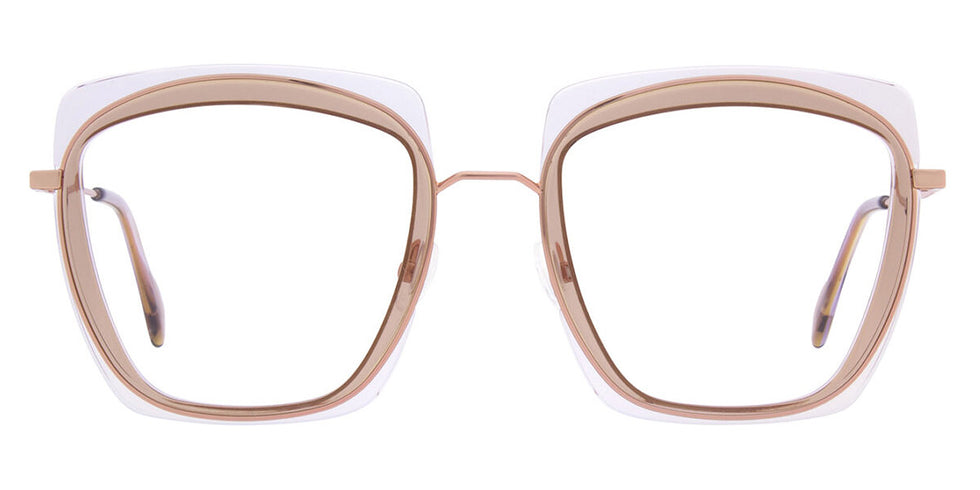 Andy Wolf® 4798 ANW 4798 04 53 - Beige/Rosegold 04 Eyeglasses