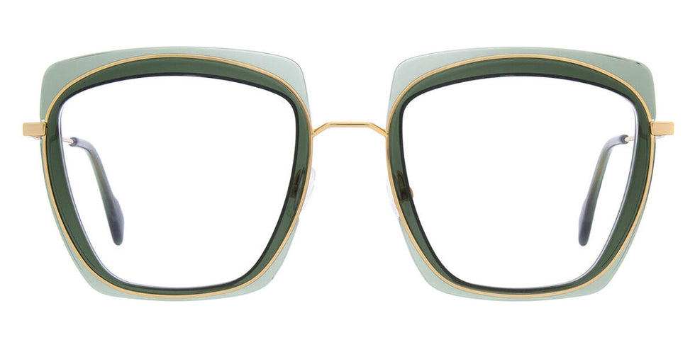 Andy Wolf® 4798 ANW 4798 05 53 - Green/Gold 05 Eyeglasses