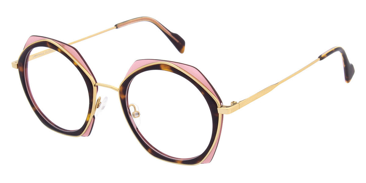 Andy Wolf® 4799 ANW 4799 03 50 - Brown/Gold 03 Eyeglasses