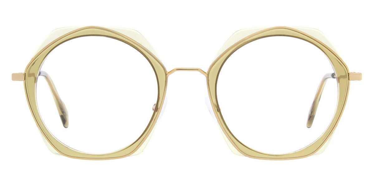 Andy Wolf® 4799 ANW 4799 05 50 - Green/Gold 05 Eyeglasses
