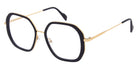 Andy Wolf® 4800 ANW 4800 01 53 - Black/Gold 01 Eyeglasses