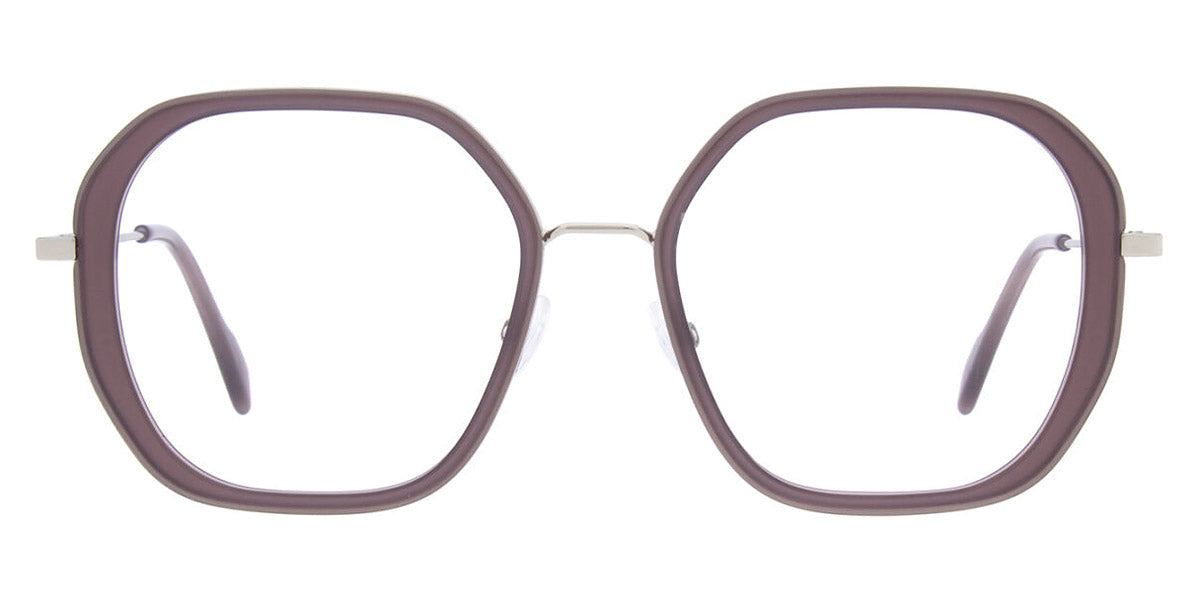 Andy Wolf® 4800 ANW 4800 04 53 - Violet/Silver 04 Eyeglasses