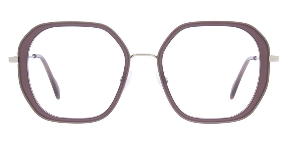Andy Wolf® 4800 ANW 4800 04 53 - Violet/Silver 04 Eyeglasses