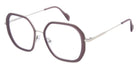 Andy Wolf® 4800 ANW 4800 04 53 - Violet/Silver 04 Eyeglasses
