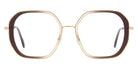 Andy Wolf® 4800 ANW 4800 05 53 - Brown/Gold 05 Eyeglasses